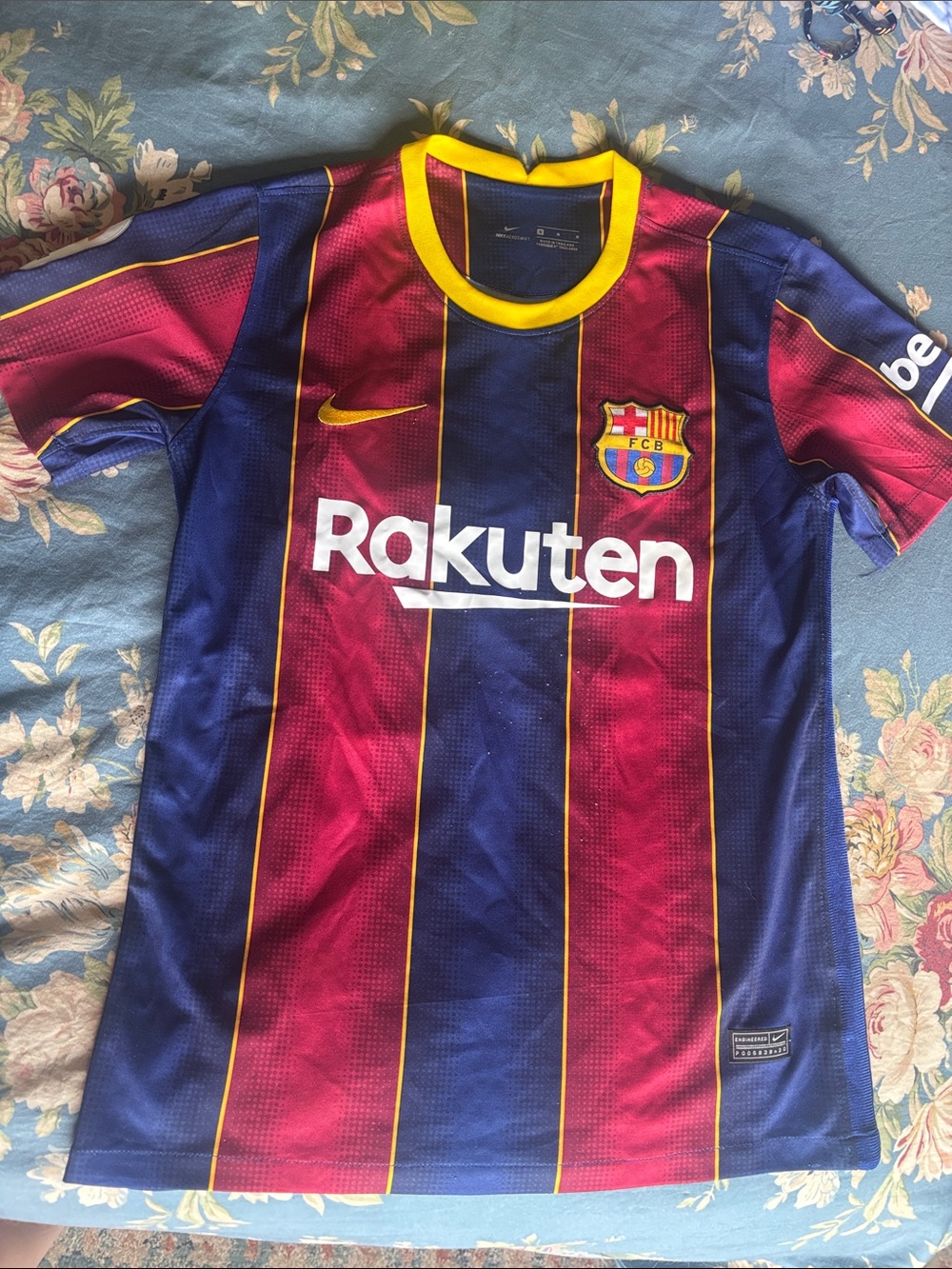 Nike FC Barcelona Home Jersey in Blue, Red & Yellow